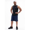 DEVOPS Paquete de 2 Shorts Deportivos de Gimnasio de Ajuste