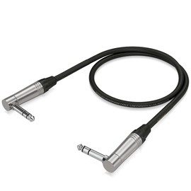 Behringer GIC-60 4SR Cable para instrumento, Negro/Plateado