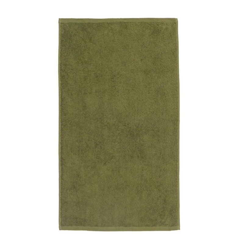 Sancarlos - Set of 4 Hand Towels Green 100% Cotton