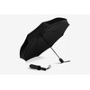 SHINE Black windproof compact umbrellas for ladies and men unisex