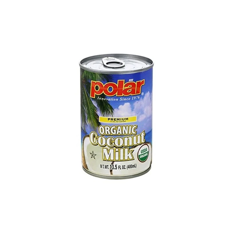 Polar Organic Premium Coconut Milk 2 Cans Nt Wt. 13.5