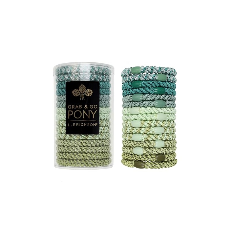 L. Erickson Grab & Go Pony Tube, Aloe