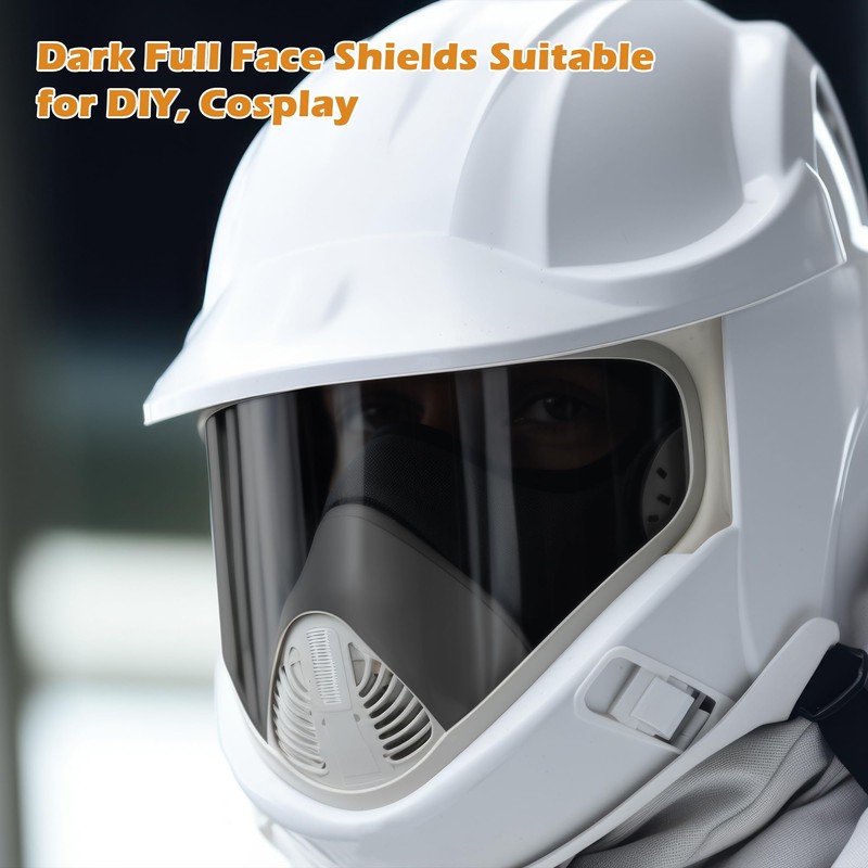Feekoon 1 Pack Face Shield Replacement Lens, 15.5'' x 8''