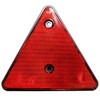 Set of 2 Rear Reflectors Triangle Red E-Approved Trailer Reflector