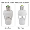 E27 LED Lamp Bulb Holder Light Switch Socket Adjustable Infrared