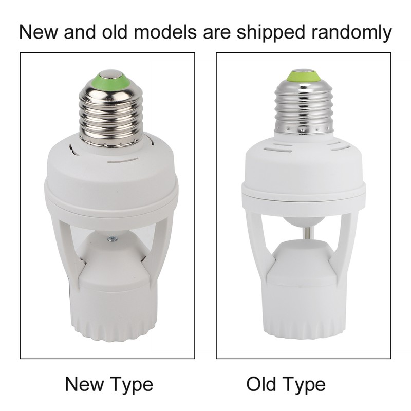 E27 LED Lamp Bulb Holder Light Switch Socket Adjustable Infrared