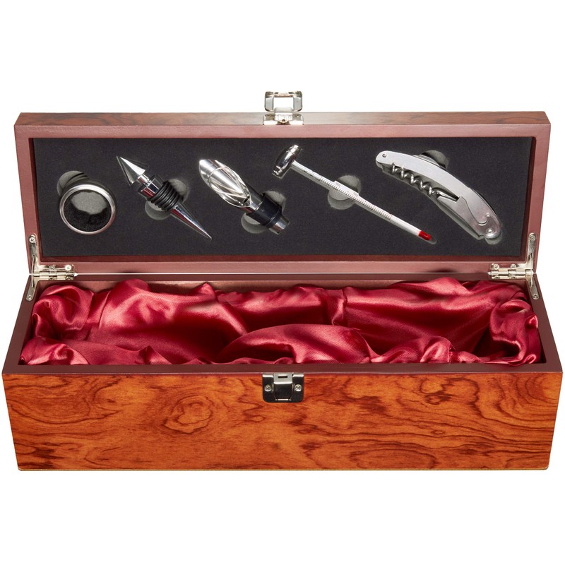 BRUBAKER Wine Opener Sommelier Set - Bar Accessory Kit -