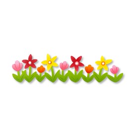 Roeda Brighten Your Life 14660m Flower Border Magnet Made in USA