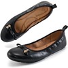 Reimferce Womens Flats Ballet for Work: Black 7.5 Dress Comfortable