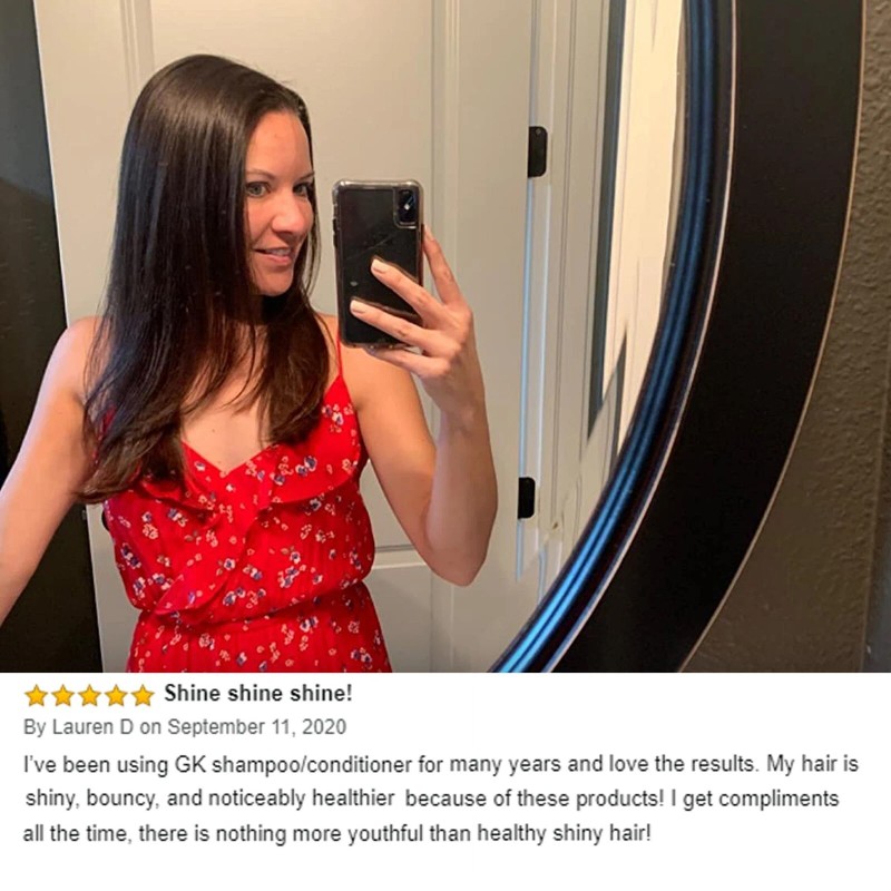 Champú y acondicionador GK HAIR Shield sin sulfatos para cabello