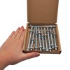 SKIR'CO (10 pcs) Wedge Anchors M8 x 115 mm, Metal