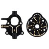 TCRC Brass Front Steering Knuckles Outer Portal Cover+Inner Portal Cover