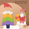 Christmas Jigsaw Puzzle Silicone Learning Educational Christmas Tree Puzzle Toy