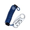 Master Lock 1559JADBLU Wire Lock, Dial, Password Setting, Coil, Carabiner