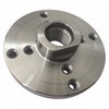 Steel Face Plate 1"-8 Threaded for Wood Lathe Turning (4")
