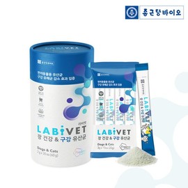 Labivet Gut Health Oral Probiotics 2g x 30 packets for Dogs and Cats / 라비벳 장건강 구강 2g x 30포 강아지 고양이 유산균