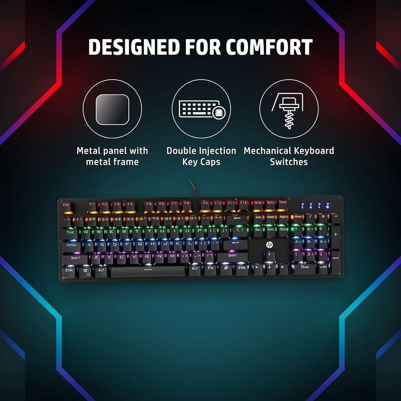 HP GK100/ENG Mechanical Gaming Keyboard (ENGLISH)