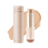 GEUUFEA Full Coverage Concealer with Brush, Dual Ended Foundation Makeup Stick, Long Lasting and Waterproof, Hydrating Lightweight Concealer Pencil for a Flawless Look