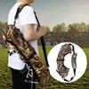 Archery Bow Bag Portable Adjustable Straps Arrows Holder Outdoor Carry