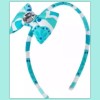 Gymboree NWT Girls Gymboree AQUA SUMMER Turquoise fabric BOW HEADBAND