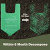 JENCENBIO Compostable Bin Liners 6 Liter Extra Thick 0.6 Mils,