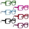 Gr8Sight 6-Pack Huge Reading Glasses for Women with Screwless Spring