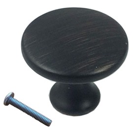 (1 Piece, Knob) Swiss Kelly Oil Rubbed Bronze Kitchen Cabinet Knobs Dresser Drawer