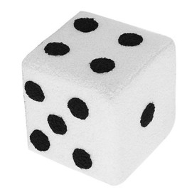 Foot Stool, Small Foot Stool Foot Stools Small with High Elastic Foam Sponge 29x29x25cm Solid Wood Three Dimensional Dice Design for Living Room Hotel