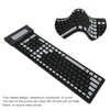 Serounder Silicone Keyboard, Foldable Silicone Keyboard Soft Rollup Keyboard for