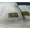 linenHall 500gsm, Combed Organic Cotton Bath Towels in White