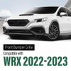 LQI Front Bumper Grille Assembly Compatible with Subaru WRX 2022-2023