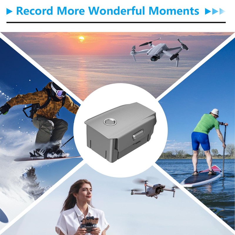 Dregin Mavic 2 Pro Battery 3850mAh 15.4V,31 Minutes Flight Time