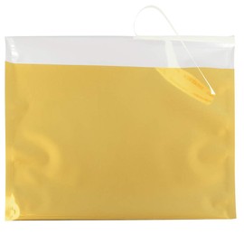 JAM PAPER 9 1/2 x 12 Booklet Foil Envelopes with Self Adhesive Closure - Gold - 25/Pack