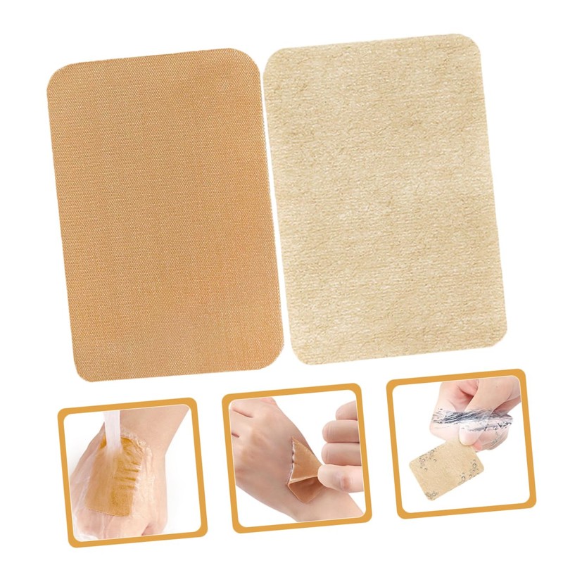 Ipetboom 2pcs Heel Sticker Spandex Tape Heel Bandages for Shoes