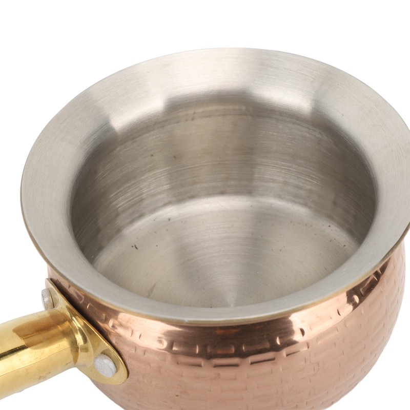 Stainless Steel Butter Warmer Small Saucepan Multifunction Butter Melting Pot