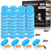 64 Pack Cockroach Gel, Upgraded Indoor Roach Gel Fast-Acting &