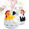 Chicken Kitchen Timer Mechanical Rotating Cooking Timer Cute 55 Minutes