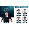 Relix Sports Headband for Men (5 Pack) Moisture Absorbing Workout
