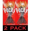 Pocky / Glico 2x Glico POCKY Chocolate cream covered Biscuit