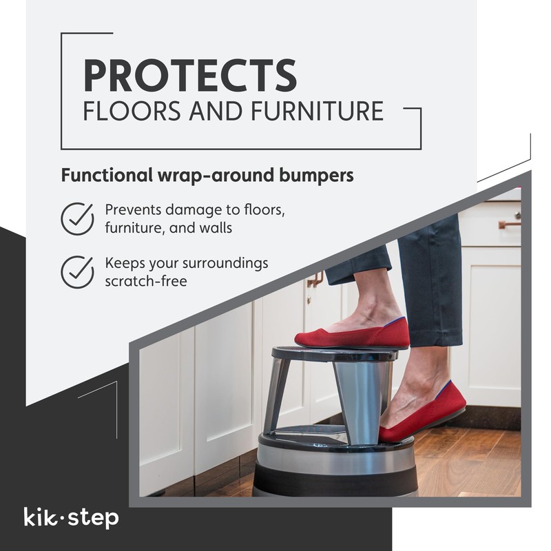 Cramer Kik Step Steel Step Stool - Two Step Stool,