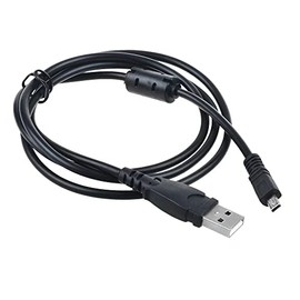 SupplySource Compatible 3.3ft USB Charger Data SYNC Cable Charging Replacement for Panasonic Lumix DMC-ZS30 Camera