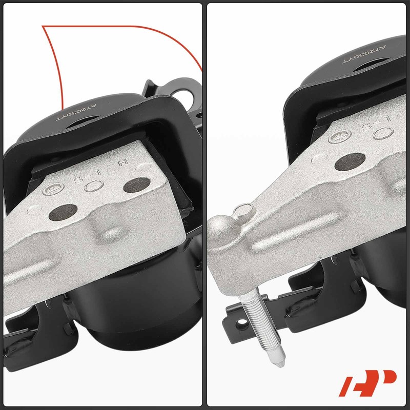 A-Premium Front Right Passenger Side Engine Motor Mount Compatible with