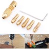 Small Electric Drill Bit Collet Micro Twist Drill Chuck Set