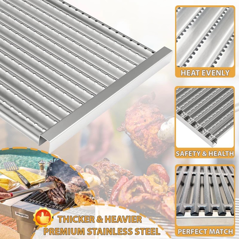 Dcyourhome Emitter Plates for Charbroil Infrared Grill Parts 463242515 463367016