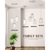 Osimir Brushed Nickel Dining Room Chandelier Light Fixture, 3-Light Pendant