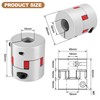 Shaft Coupling 14 mm to 16 mm L40 x D42