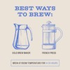 Bizzy Organic Cold Brew Coffee | Dark & Bold Blend
