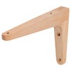 Wovar Shelf Bracket Beech Wood 15 x 25 cm L