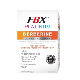 Naturopathica Buy Naturopathica FBX Platinum Berberine Clinical Strength 40 Capsules Online