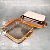 jinsongdafa 9" x 9"Square Casserole Dish, 1.8 Qt Ceramic Au
